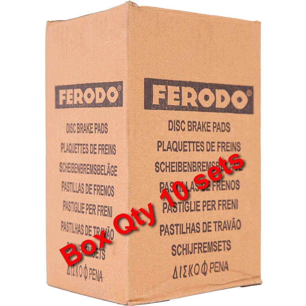 FERODO Disc Pad Set - FDB312 EF ECO Friction Non Sintered Compound