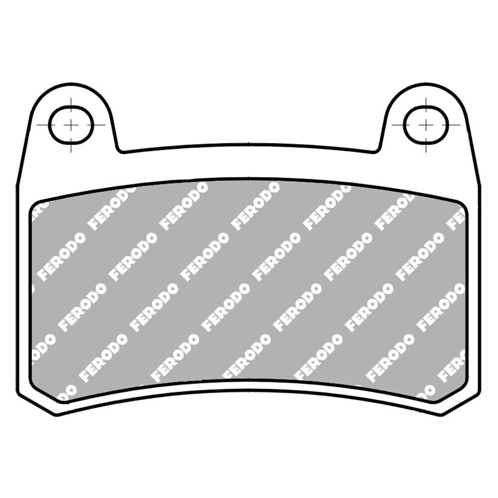 FERODO Disc Pad Set - FDB2332EF ECO Friction Non Sintered Compound