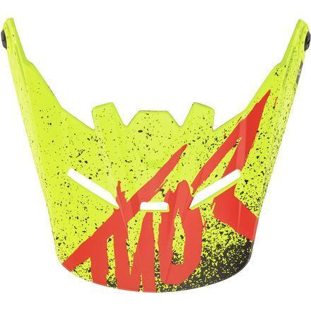 Thor Replacement Visor Peak for Sector Youth Helmets Hype Acid/Red