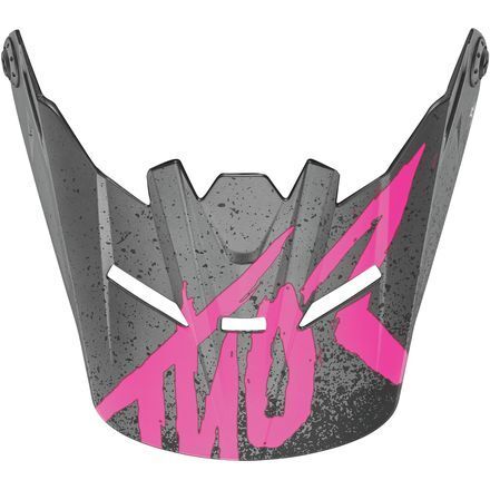 Thor Replacement Visor Peak for Sector Youth Helmets Hype Char/Pink