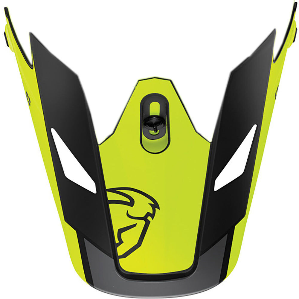 Thor Replacement Visor Peak for Sector Helmets Split Black/Acid