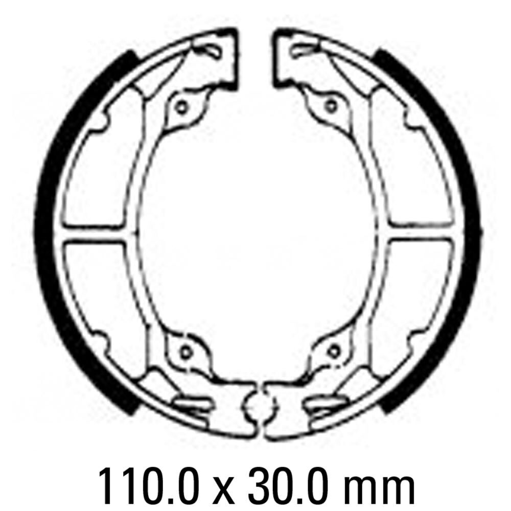 FERODO Brake Shoe Set - FSB716