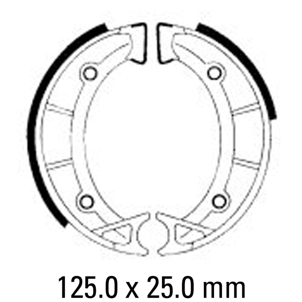Ferodo - FERODO BRAKE SHOE SET - FSB939 - Shark Leathers