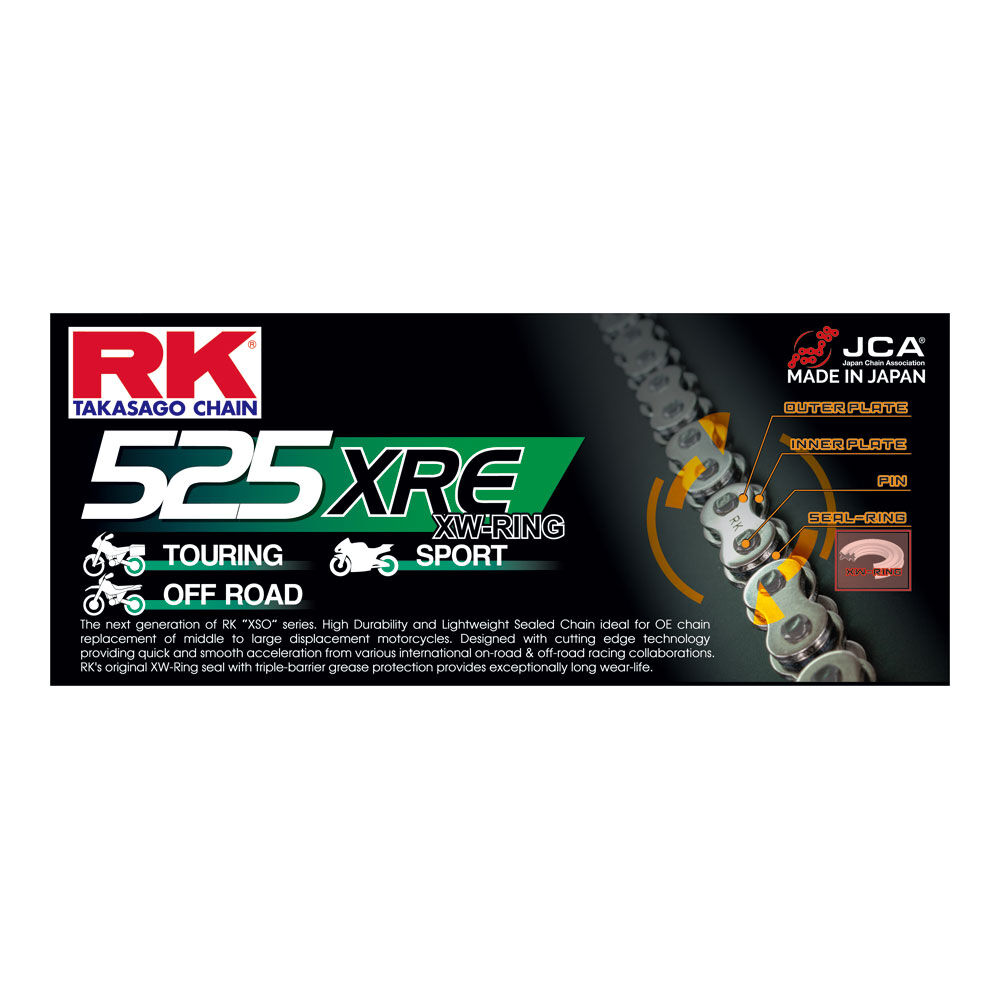 RK CHAIN 525XRE-112L RK Chains