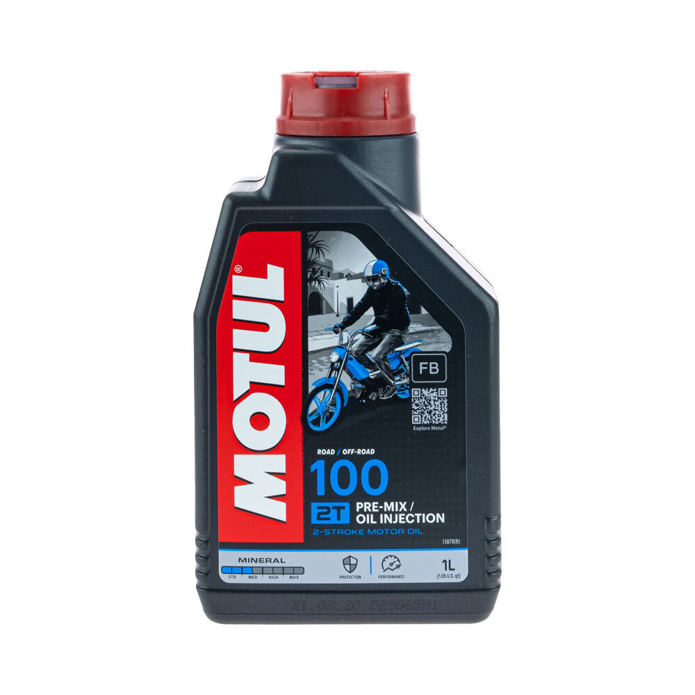 Motul - MOTUL 100 MOTO MIX 1L 2T CTN12 - Shark Leathers