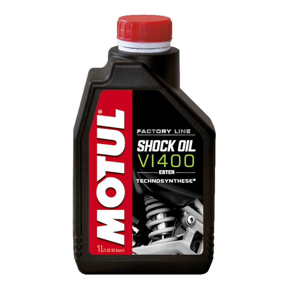 Motul - MOTUL FACTORY LINE SHOCK OIL VI400 1L CTN 6 - Shark Leathers