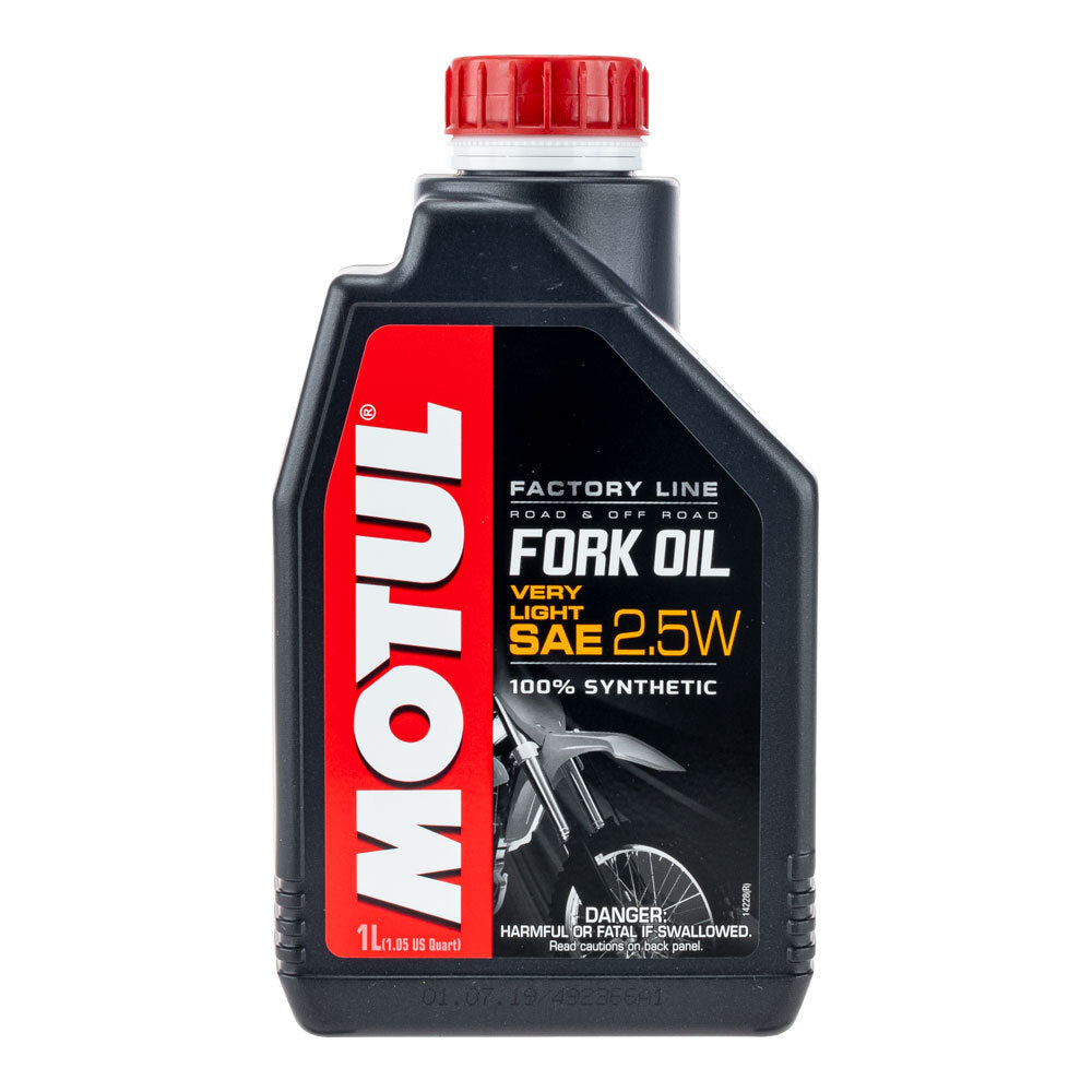 Motul - MOTUL FORK OIL F/LINE 2.5W (VERY LIGHT) 1L CTN6 - Shark Leathers