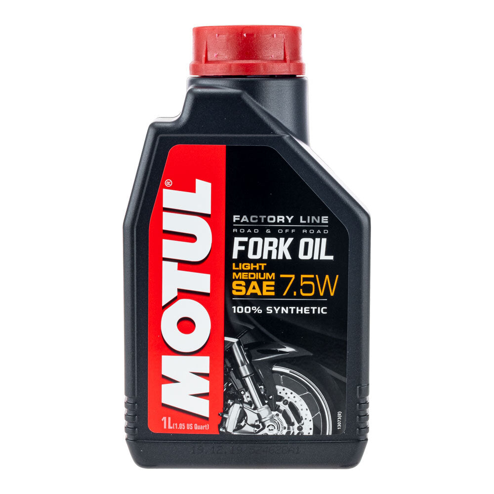 Motul - MOTUL FORK OIL F/LINE 7.5W (LHT/MED) 1L CTN12 - Shark Leathers
