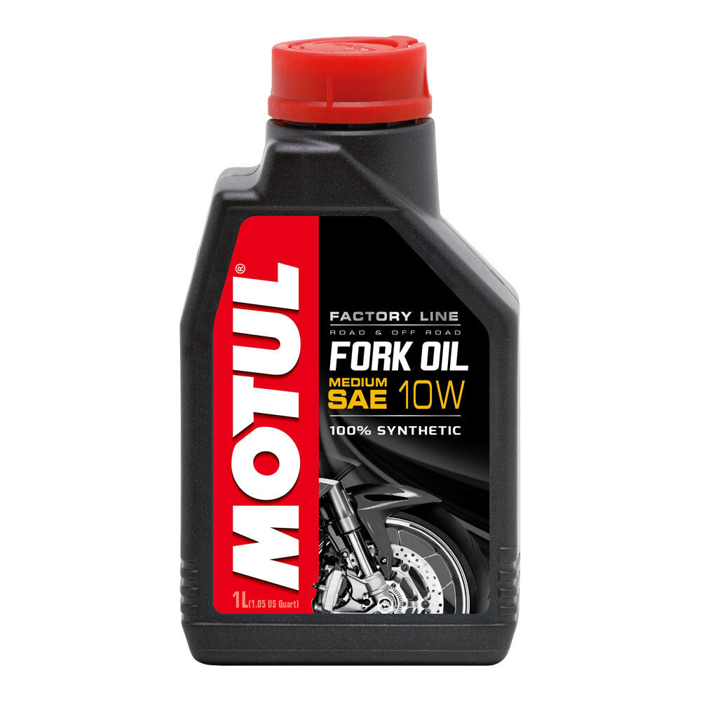 Motul - MOTUL FORK OIL F/LINE 10W (MEDIUM) 1L CTN12 - Shark Leathers