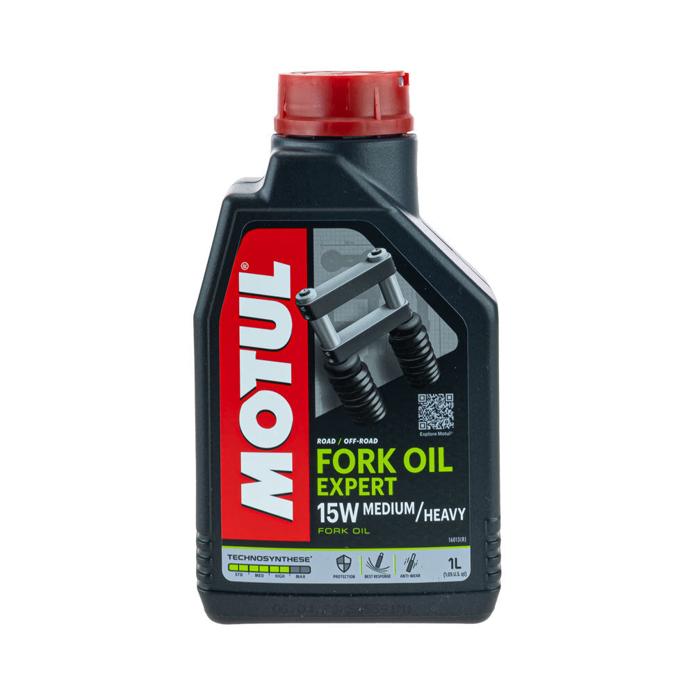 Motul - MOTUL FORK OIL EXPERT 15W (MED/HVY) 1L CTN12 - Shark Leathers