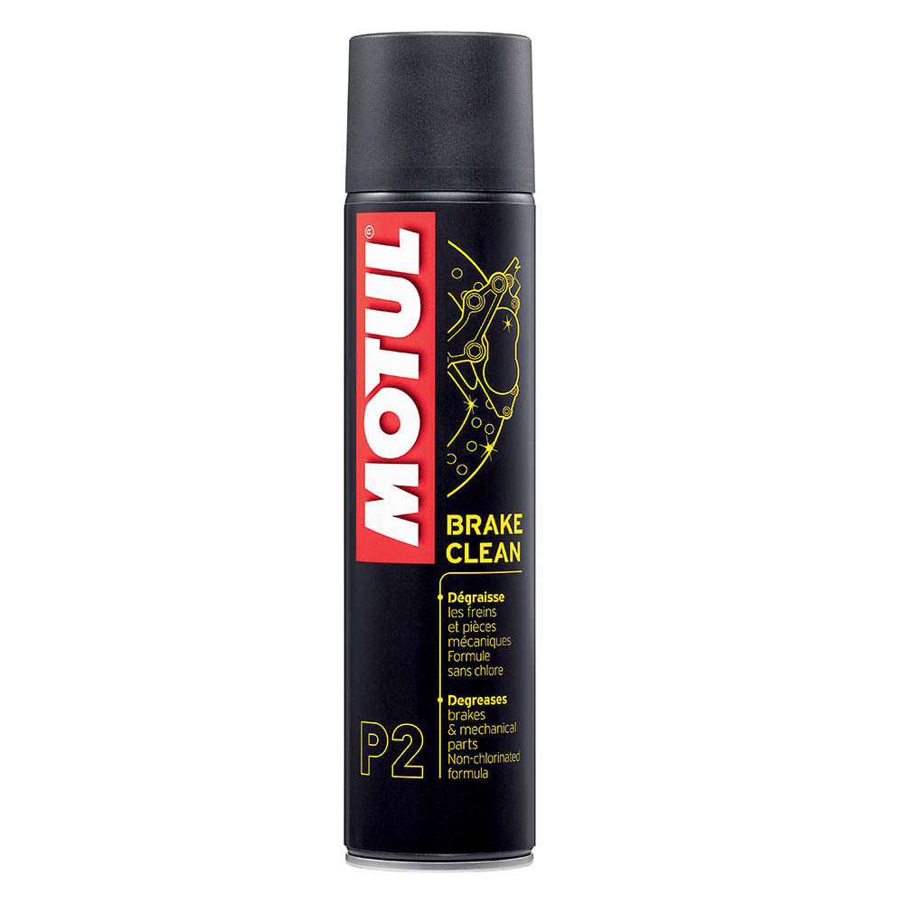 Motul - MOTUL BRAKE CLEAN CONTACT CLEANER 400ML CTN12 (DG2.1 - UN1950) AEROSOL - Shark Leathers