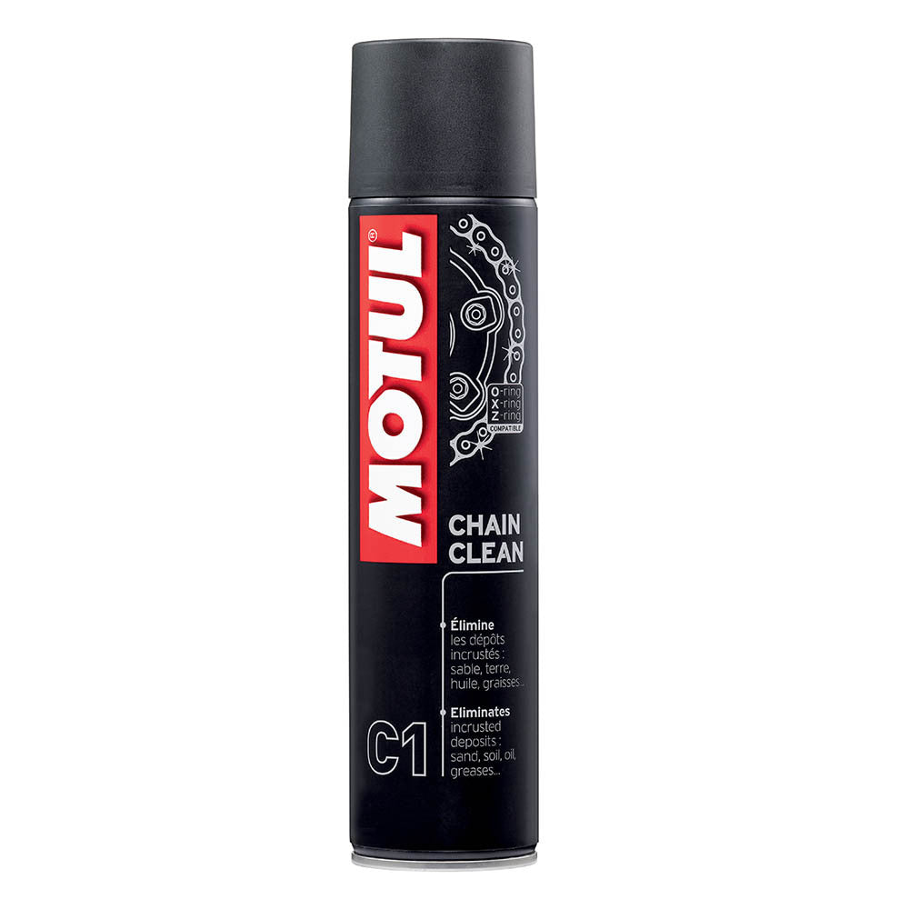 Motul - MOTUL CHAIN CLEAN 400ML CTN12 (DG2.1 - UN1950) AEROSOL - Shark Leathers