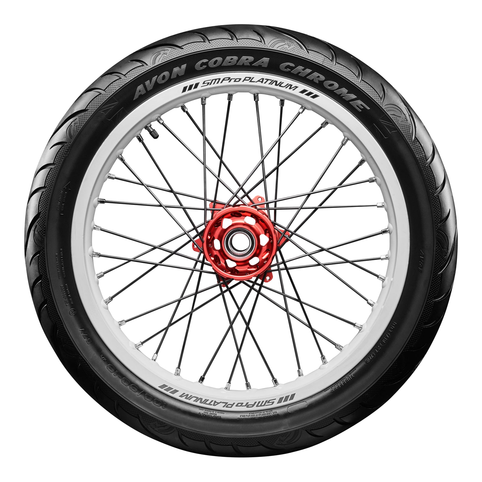 Avon Cobra Chrome 150/80R16 Front Tyre (71V Rating) AV91