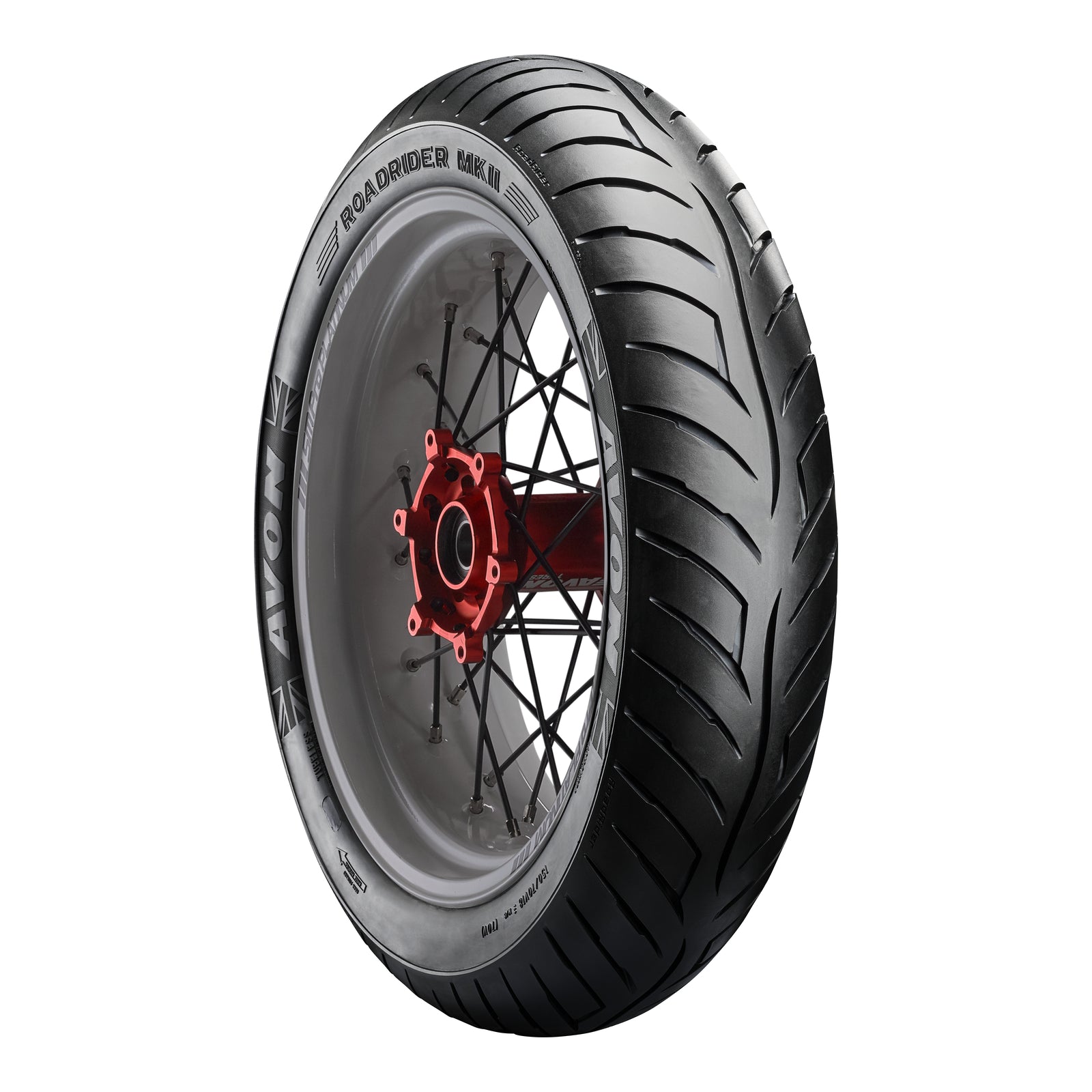 Avon Roadrider MKII 120/90-18 Front / Rear Tyre (65V Rating)