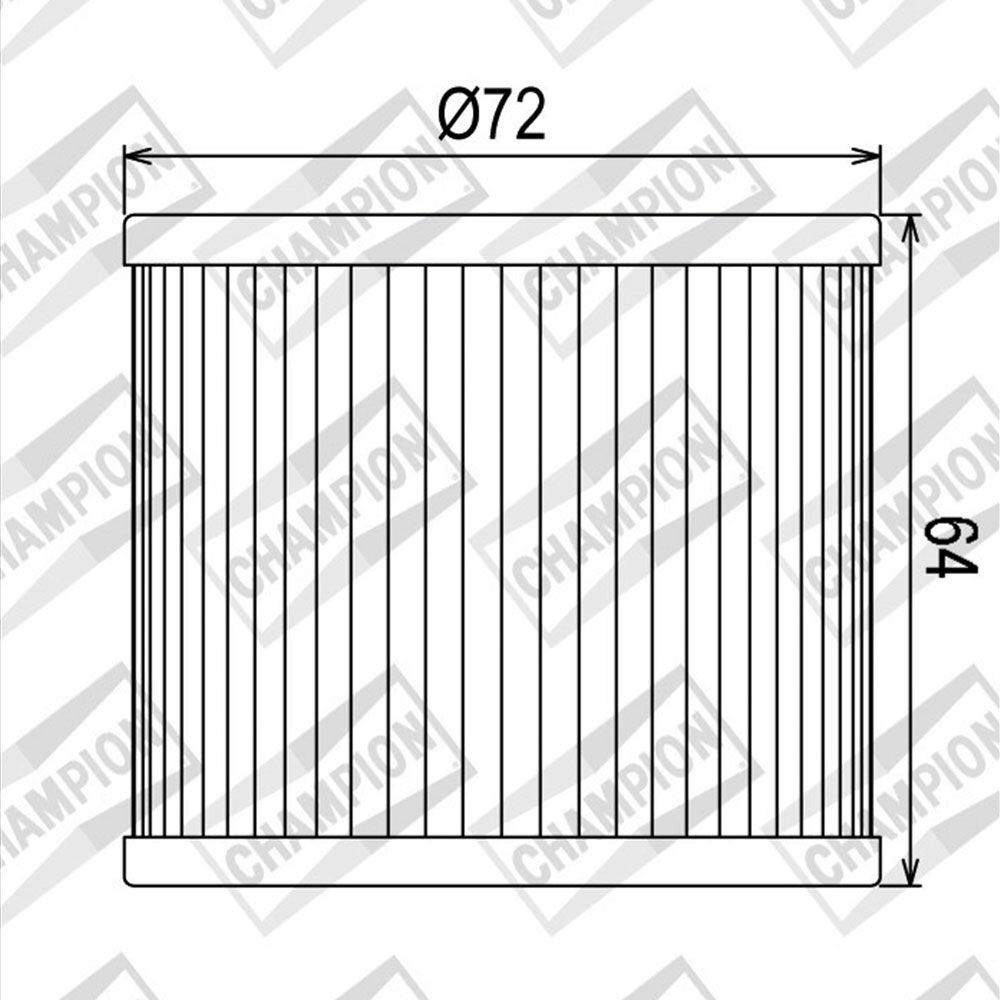 OIL FILTER CHAMPION - COF033 (133)