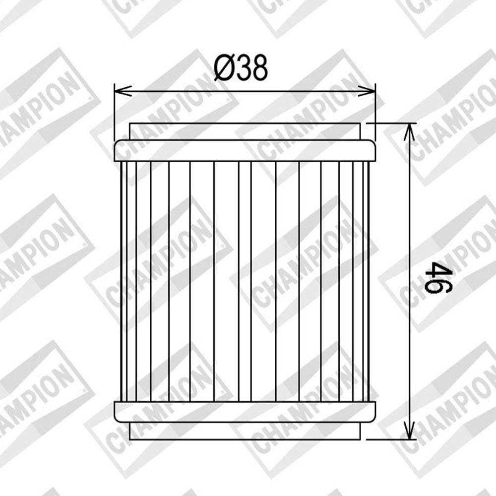 OIL FILTER CHAMPION - COF041 (141)