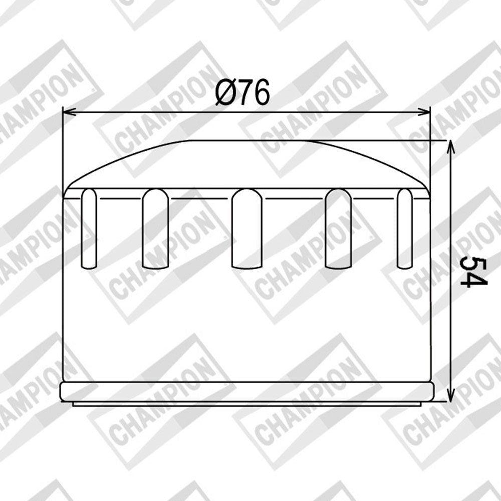 OIL FILTER CHAMPION - COF064 (164)