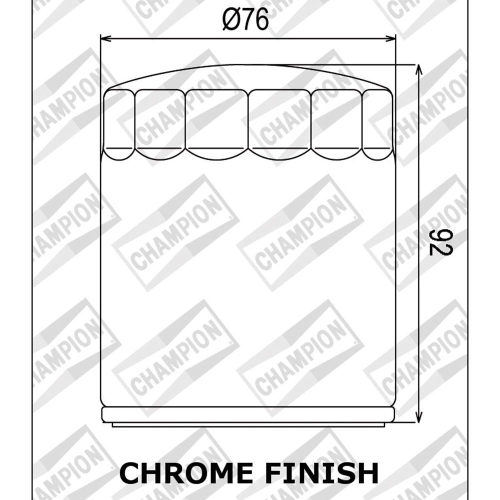 OIL FILTER CHAMPION - COF070C (170C)