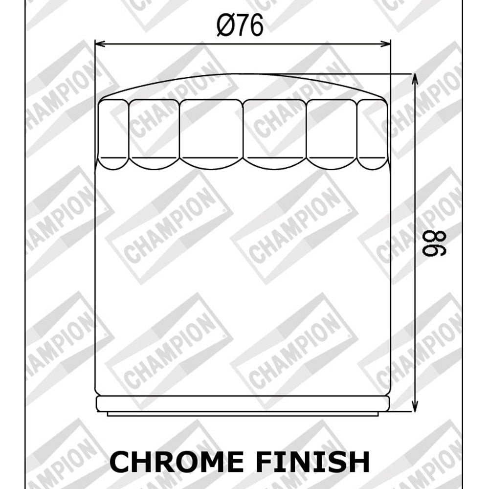 OIL FILTER CHAMPION - COF074C (174C)