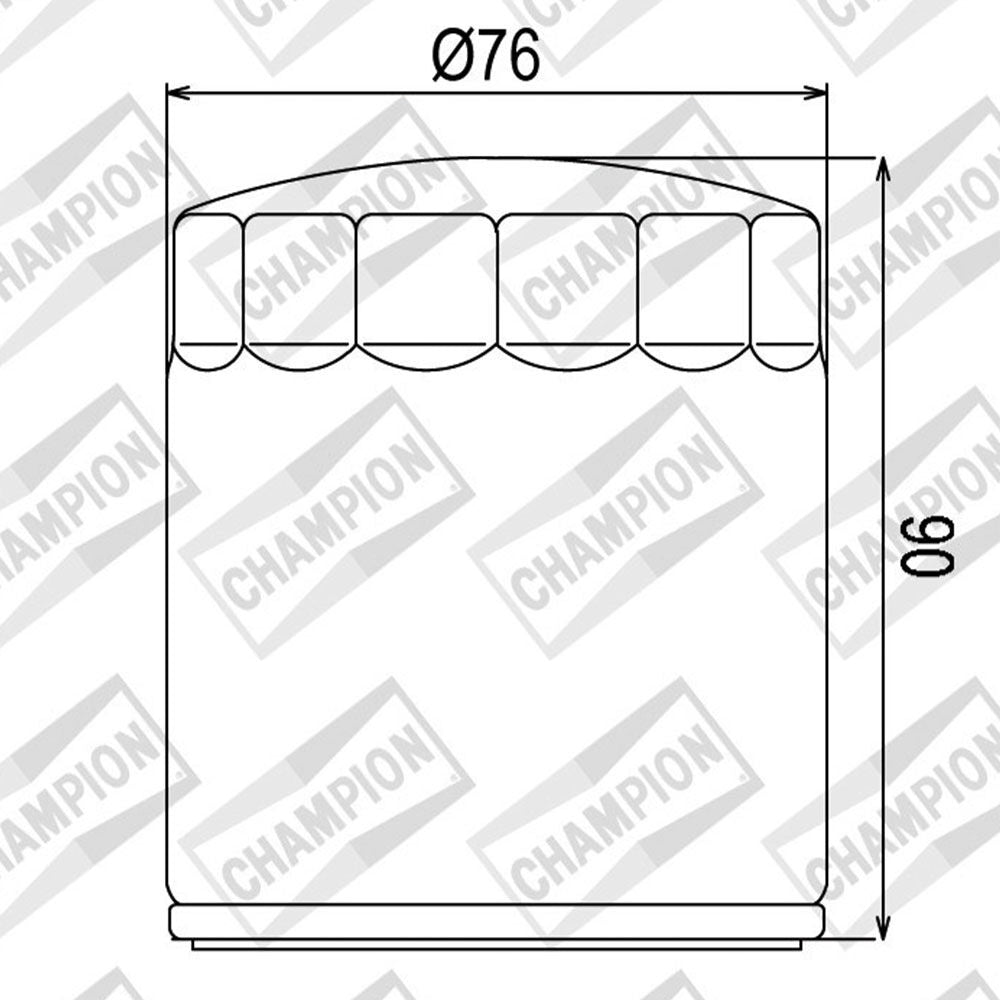 OIL FILTER CHAMPION - COF451 (551)
