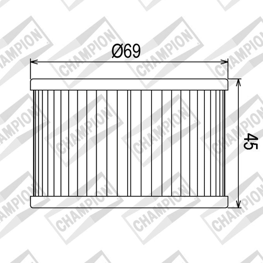 OIL FILTER CHAMPION - COF461 (561)