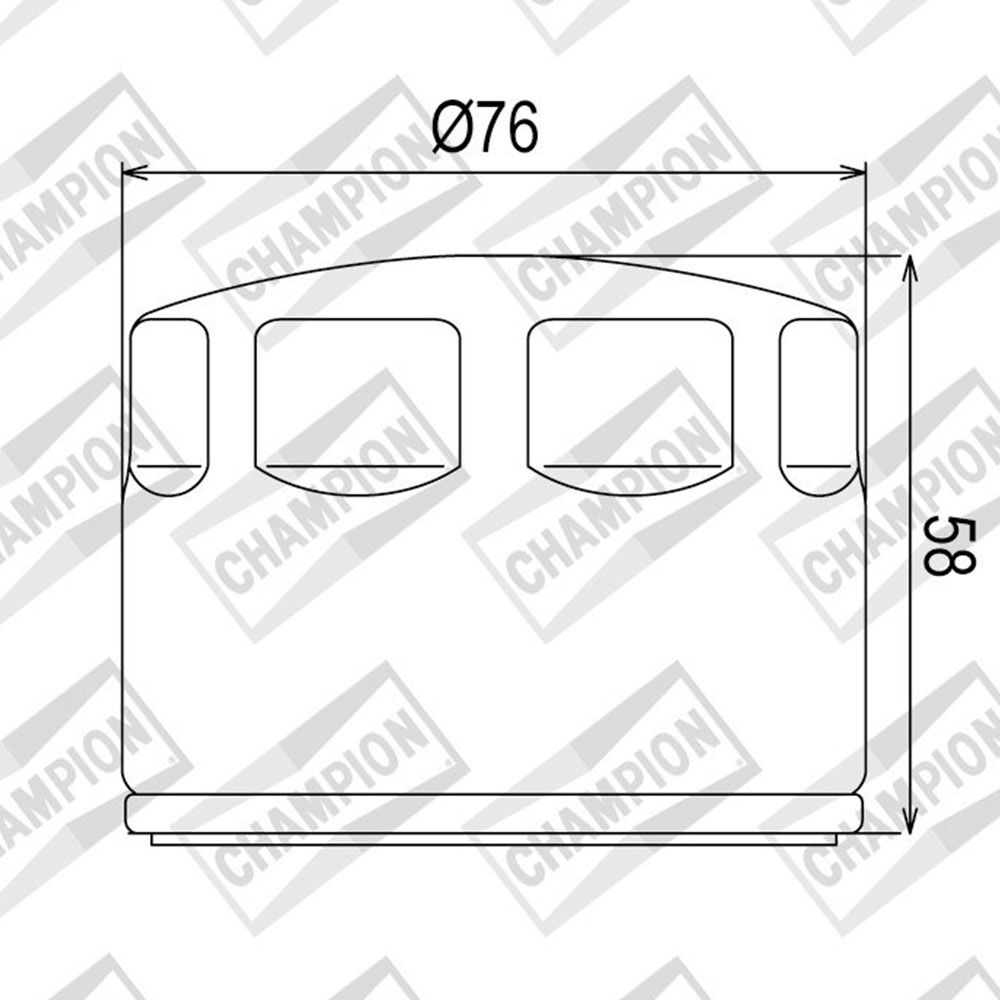 OIL FILTER CHAMPION - COF465 (565)