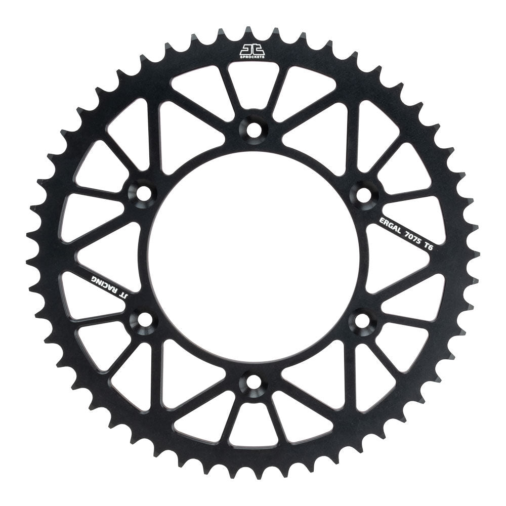 JT ALLOY RACELITE SPROCKET - 50T 520P - BLACK JT Alloy