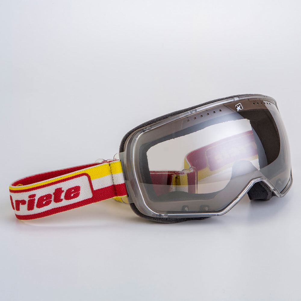 Ariete - ARIETE FEATHER GOGGLE YELLOW-RED (14920-TCCR) - Shark Leathers