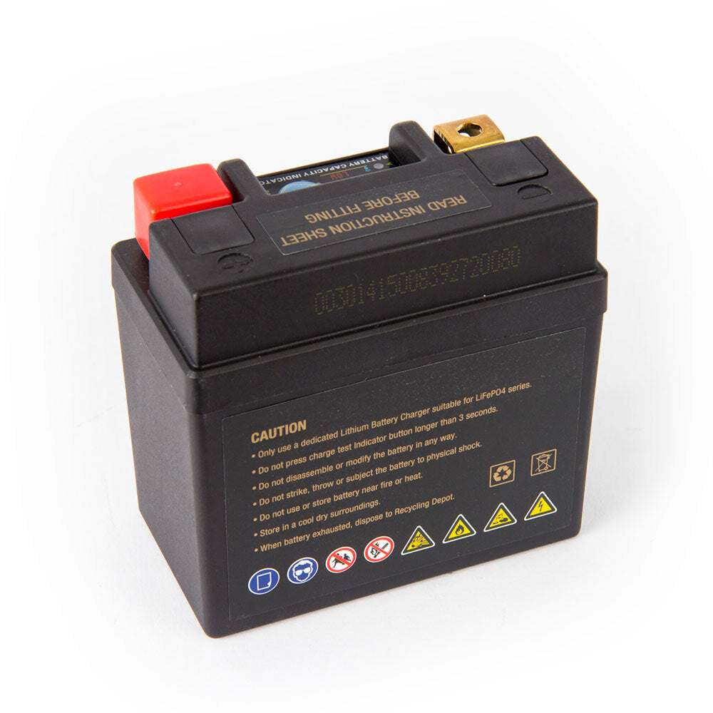 Motocell Batteries - MOTOCELL LITHIUM GOLD - MLG01 24WH CTN10 (DG9.2 - UN3480) - Shark Leathers