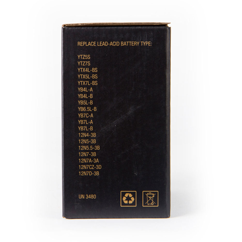 Motocell Batteries - MOTOCELL LITHIUM GOLD - MLG7L 24WH CN8 (DG9.2 - UN3480) - Shark Leathers