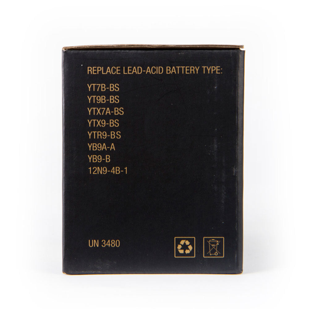 Motocell Batteries - MOTOCELL LITHIUM GOLD - MLG9 36WH CN8 (DG9.2 - UN3480) - Shark Leathers
