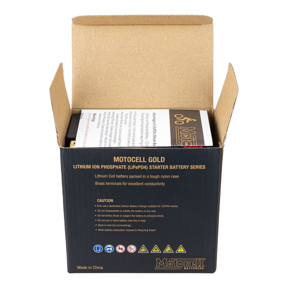 MOTOCELL LITHIUM GOLD - HJ13L-FP 3.5AH 42WH (DG9.2 - UN3480)