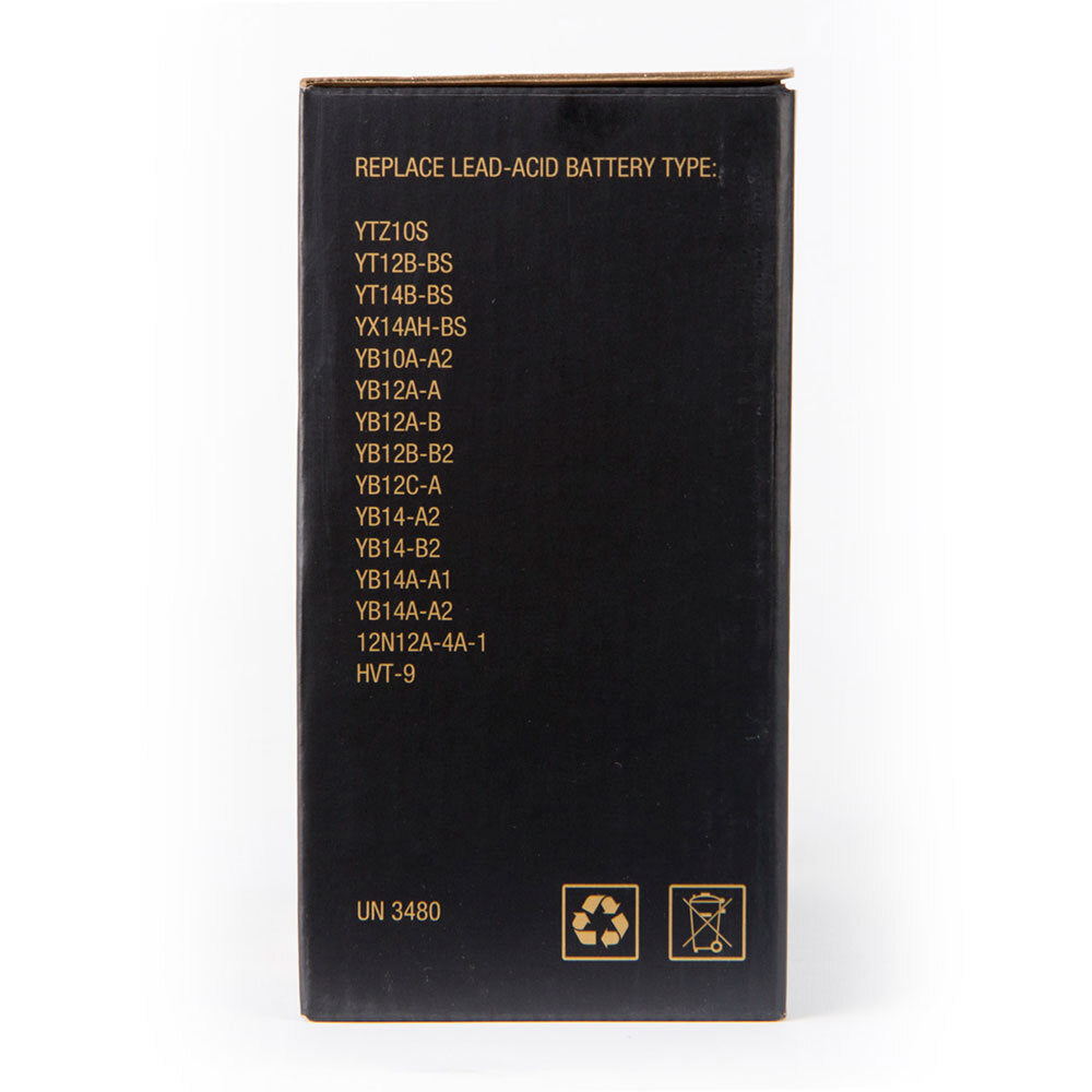 Motocell Batteries - MOTOCELL LITHIUM GOLD - MLG14B 48WH CN8 (DG9.2 - UN3480) - Shark Leathers