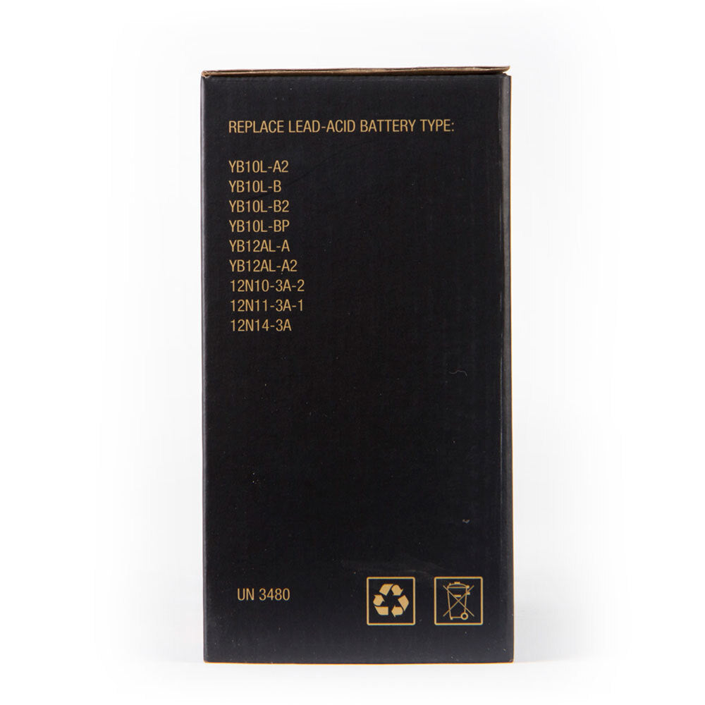 Motocell Batteries - MOTOCELL LITHIUM GOLD - MLG14BL 48WH CN8 (DG9.2 - UN3480) - Shark Leathers