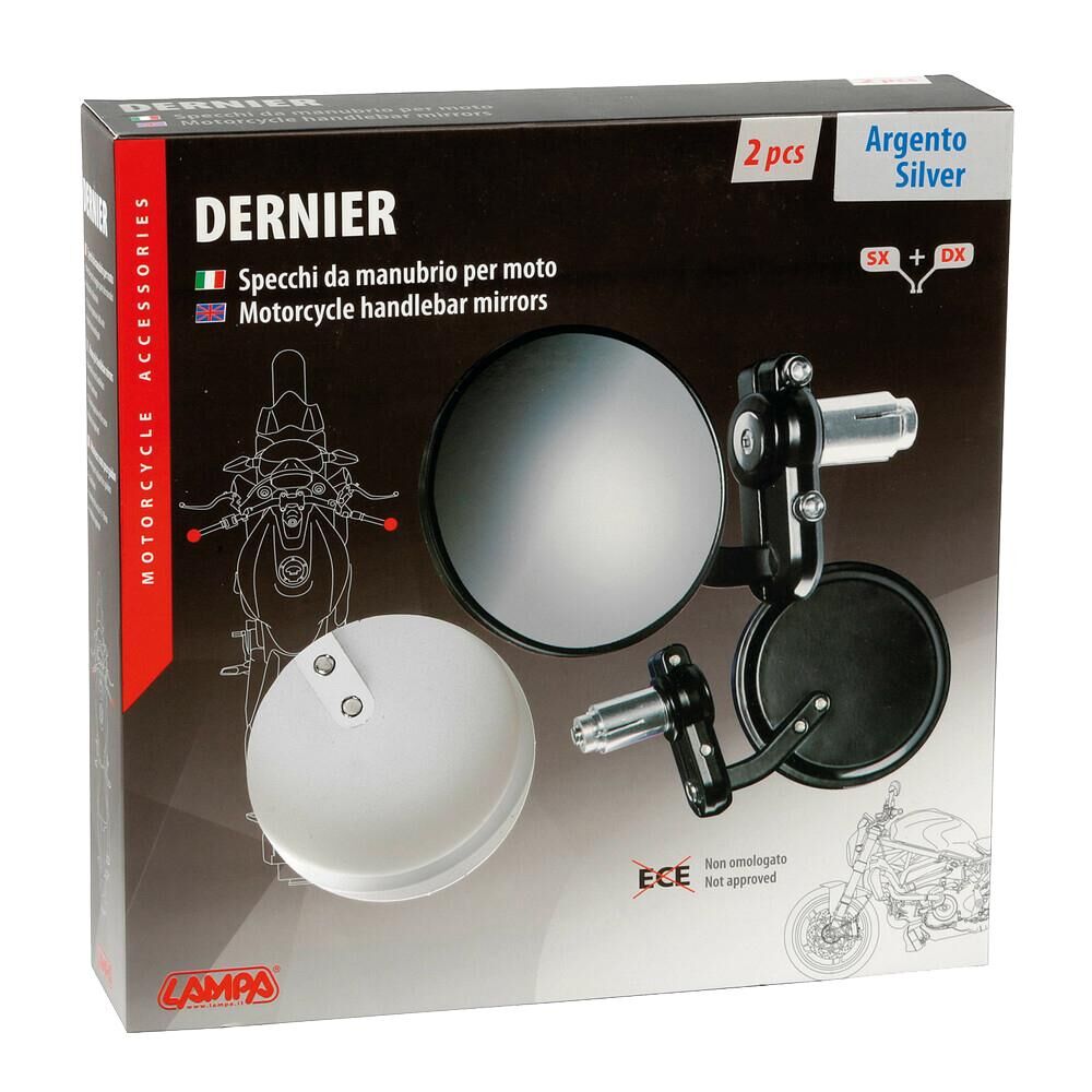 LAMPA DERNIER BAR END MIRROR SET - CHROME