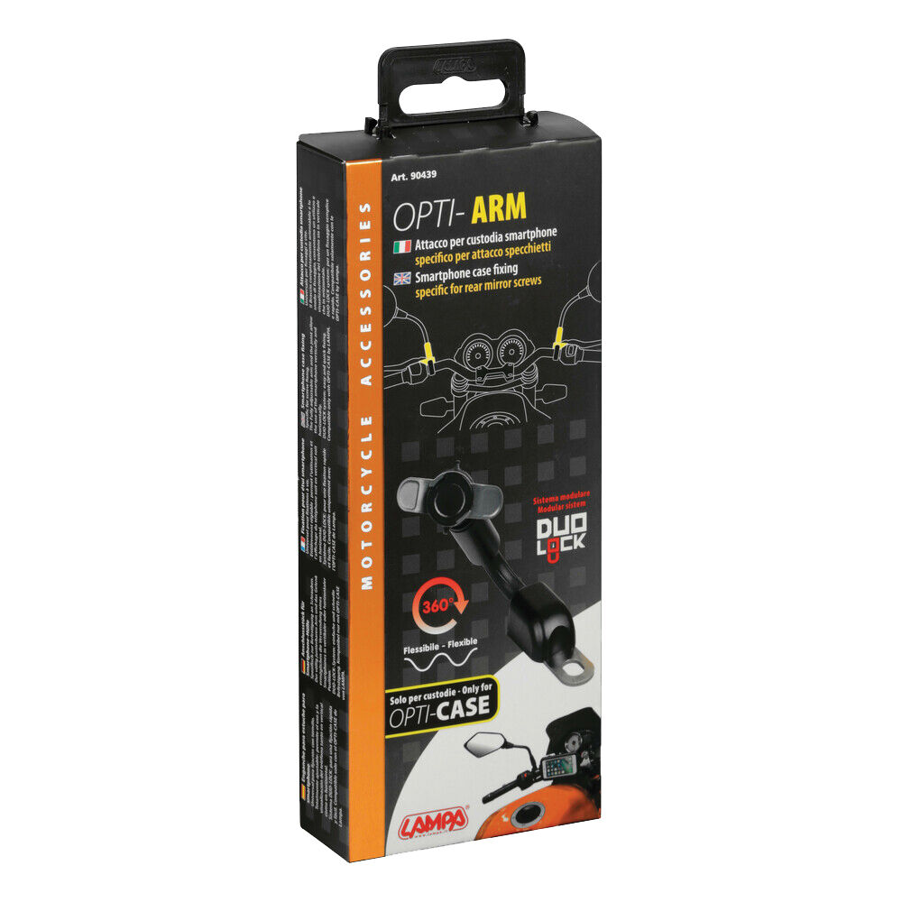 LAMPA MIRROR MOUNT FIXING SYSTEM FOR OPTI-CASE