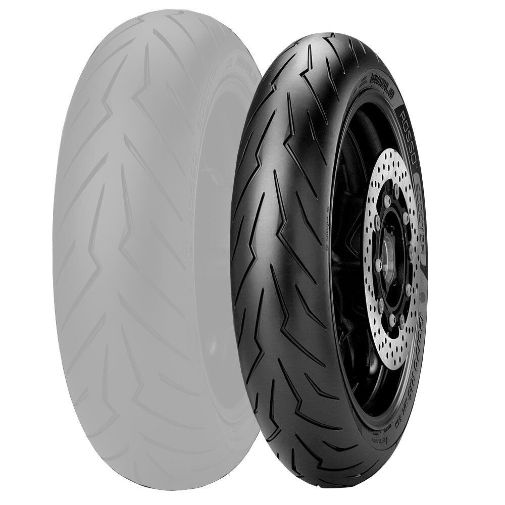 Pirelli - PIRELLI DIABLO ROSSO SCOOTER F/R 120/80-14 M/C 58S TL - Shark Leathers