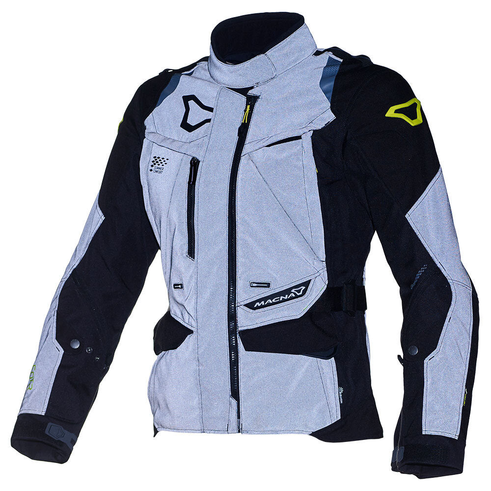 Macna - Macna Jacket Equator Ladies N/eye XL 100456 - Shark Leathers