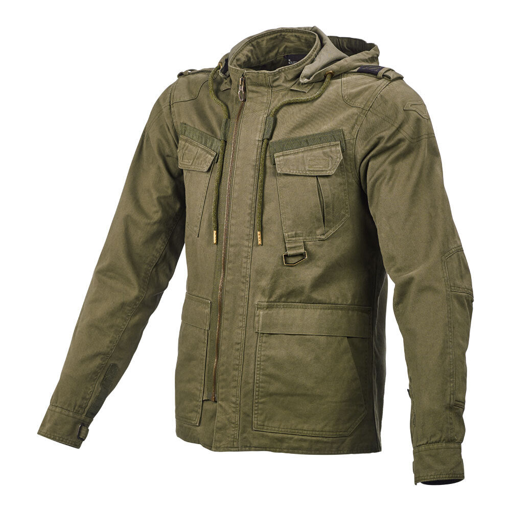 Macna - Macna Jacket Combat Green - Shark Leathers