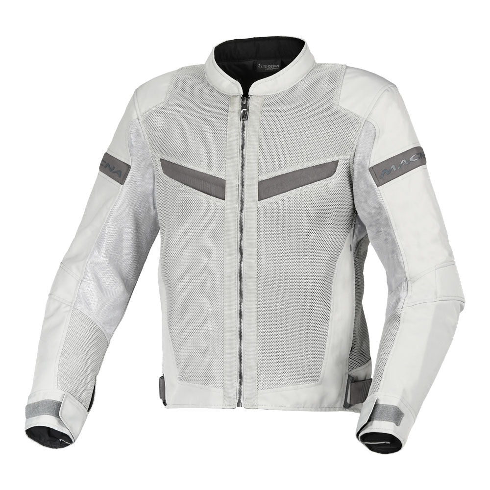 Macna - Macna Jacket Velotura Light Grey XL - Shark Leathers