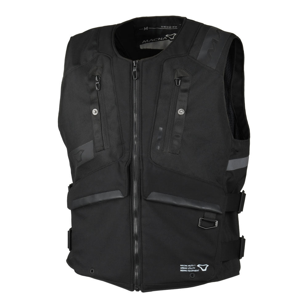 Macna - Macna Utility MUTV-1 Vest Black M 123717 - Shark Leathers