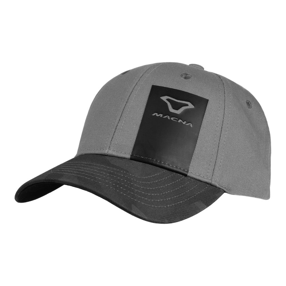 Macna Baseball Cap Stripe Dark Grey O/S 147713 Macna