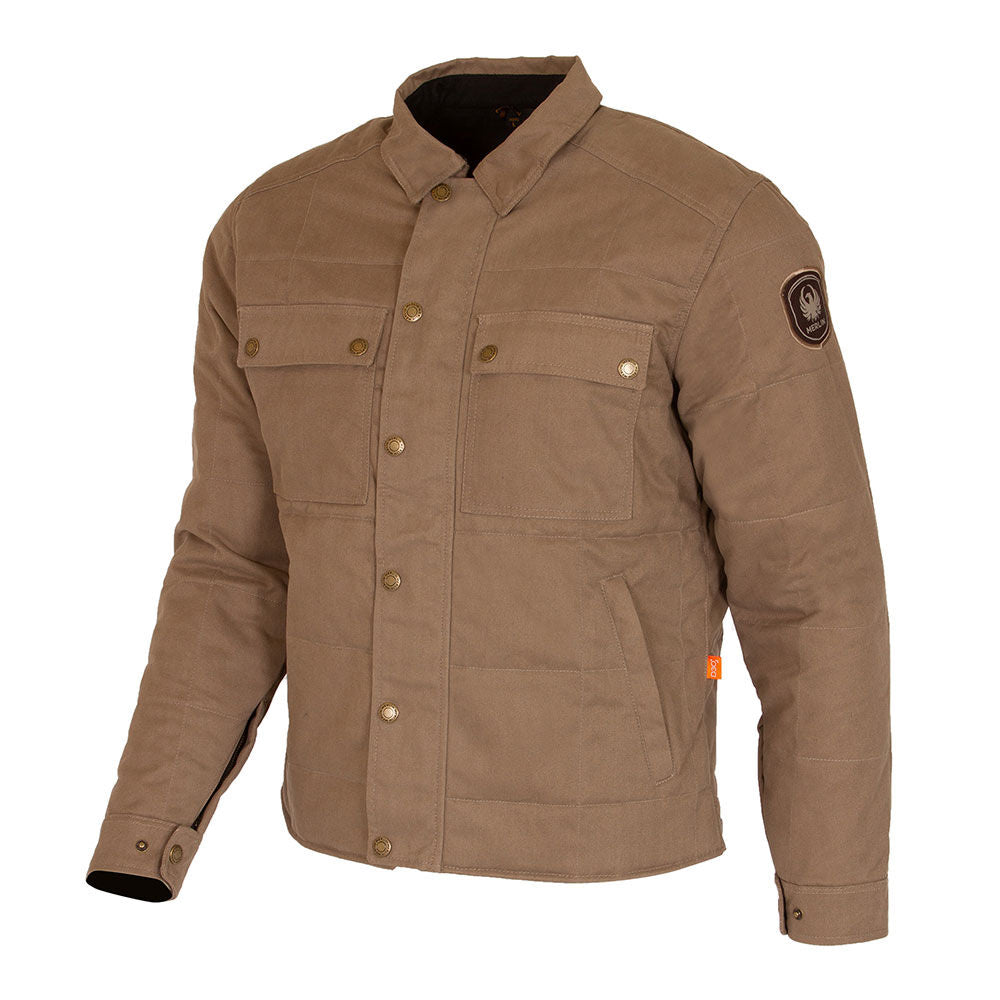 Shark Leathers - Merlin Jacket Codsall D3O Tan XL 109118 - Shark Leathers