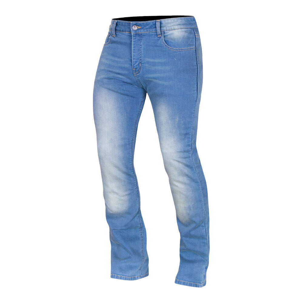 Merlin - Merlin Jeans Clara Ladies Washed Blue - Shark Leathers