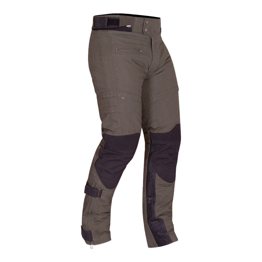 Merlin - Merlin Pants Mahala Explorer Blk/ Olive - Shark Leathers
