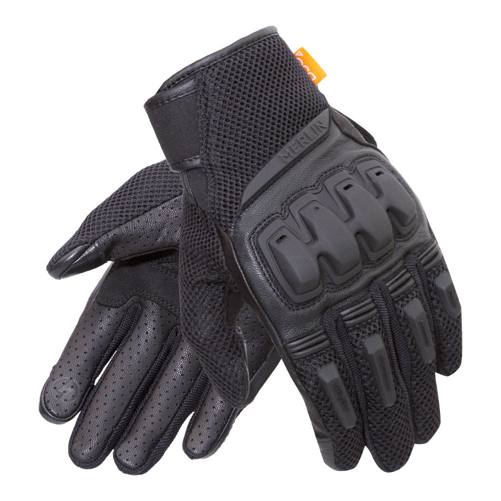 Merlin - Merlin Gloves Jura Air D3O Black L 104113 - Shark Leathers