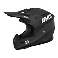 SHOT PULSE HELMET LINE MATT BLACK/GREY SHOT