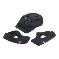 SHOT RACE HELMET LINER KIT BLACK