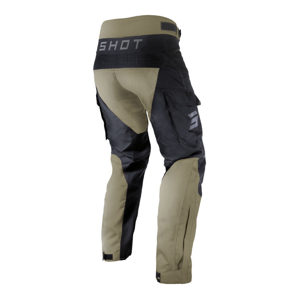 Shot Gear - SHOT RACETECH PANTS BLACK/SAND 32 - Shark Leathers
