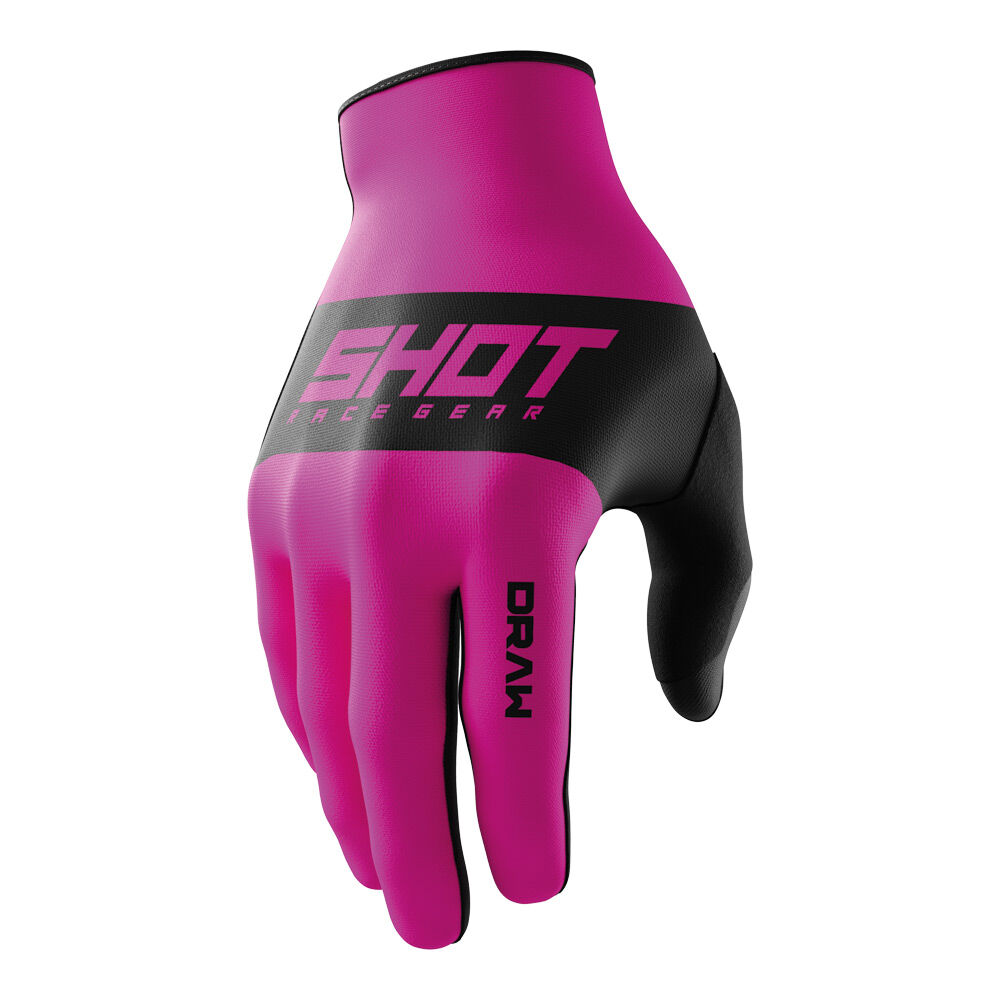 Shot Gear - SHOT DRAW GLOVES KIDS SKY PINK 12/13 - Shark Leathers